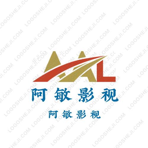 视听新传媒logo设计