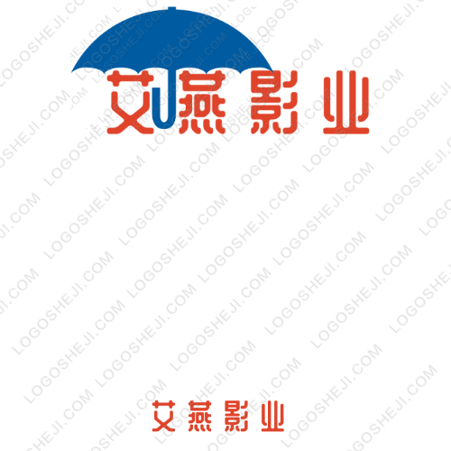 爱 尚 市 界logo设计