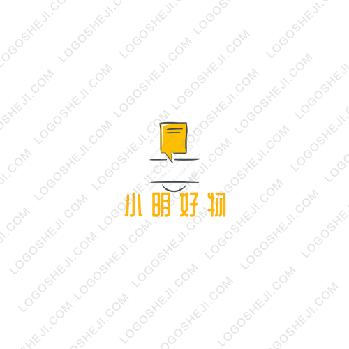小明好物logo设计