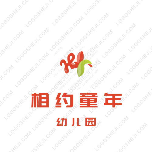 相约童年logo设计