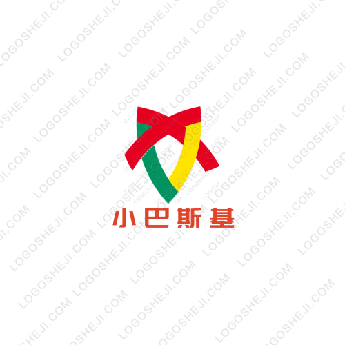 小巴斯基logo设计