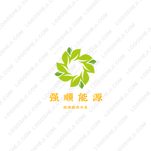 强顺能源logo设计